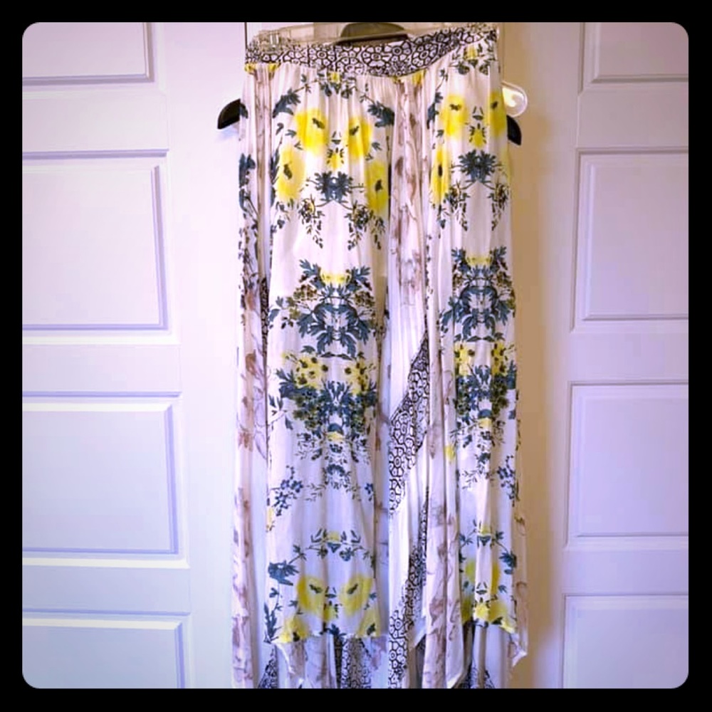 Free People long skirt or strapless dress